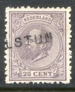 Nvph 26 met langstempel Middelstum, Ophalen of Verzenden, Gestempeld