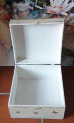 Wit Houten Antieke Kistje, Ophalen of Verzenden