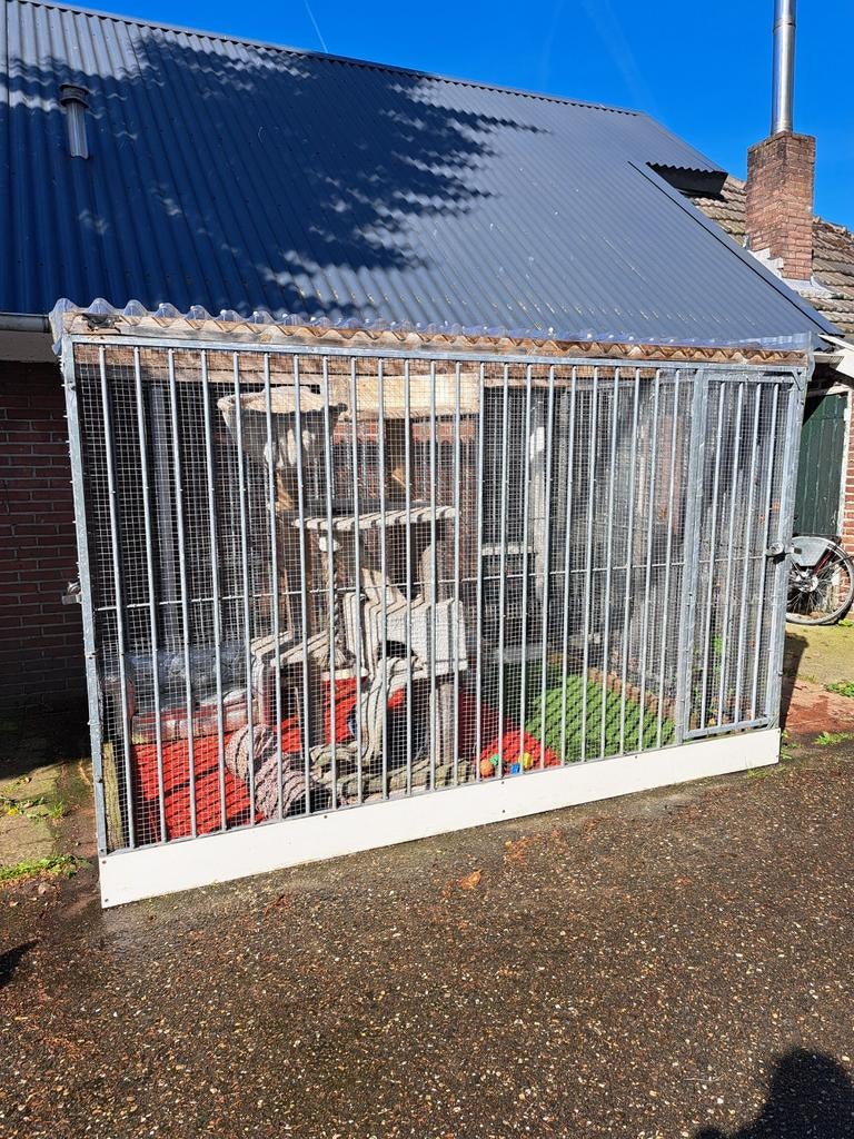 Zware Kattenren / Buitenren (3x2m) – Roofdiervrij & Veilig, Ophalen, 110 cm of meer, 100 cm of meer