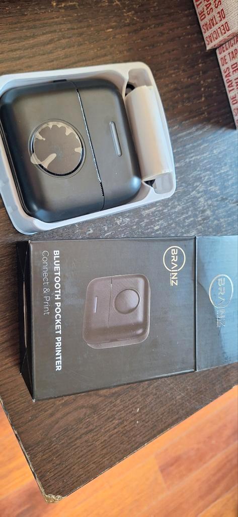 Brainz Connect & Print Bluetooth Pocket Printer - Nieuw, Computers en Software, Pocketprinters, Nieuw, Ophalen of Verzenden