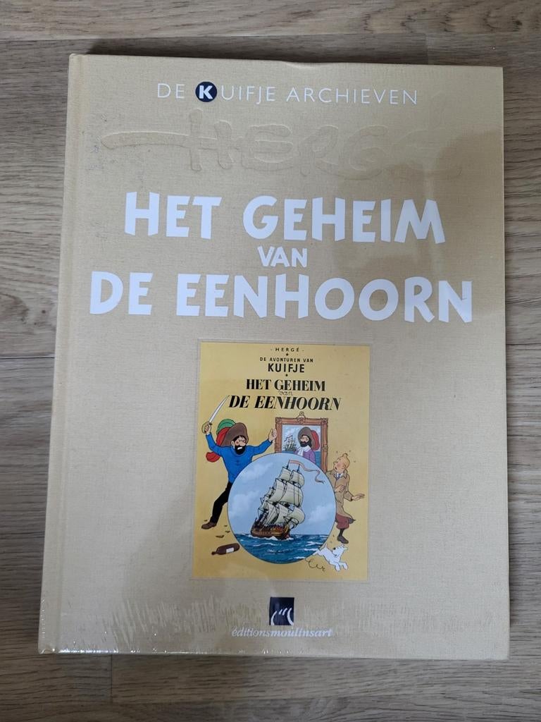 Kuifje archieven, Het Geheim van de Eenhoorn - in seal, Eén stripboek, Ophalen of Verzenden, Nieuw, Hergé