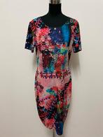 J250 - Fleurige Eroke jurk maat L 2zijdig draagbaar (1), Kleding | Dames, Ophalen of Verzenden, Zo goed als nieuw, Maat 38/40 (M)