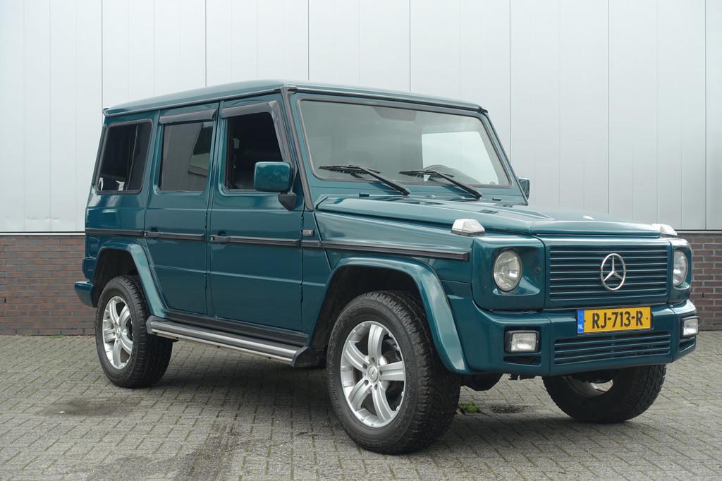 Mercedes-Benz G-Klasse 320 St.Wagon | Youngtimer (bj 1997), Automaat, Zwart, Bedrijf, Vierwielaandrijving