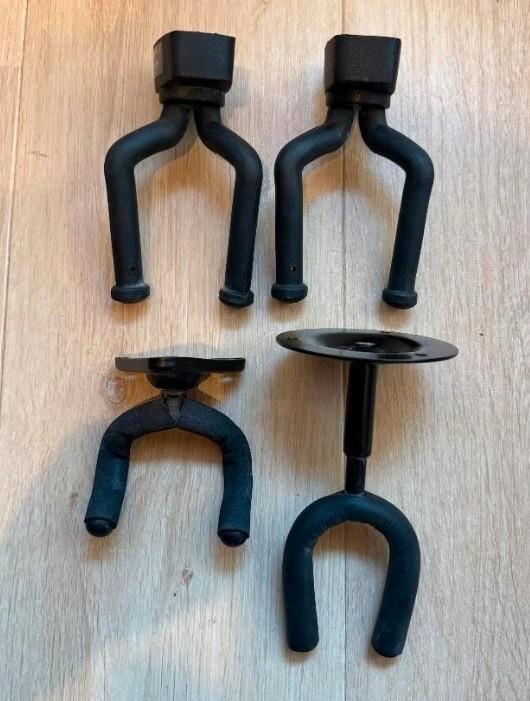 Muurbeugels voor gitaren, 4 stuks, Muziek en Instrumenten, Instrumenten | Toebehoren, Gebruikt, Elektrische gitaar, Ophalen of Verzenden