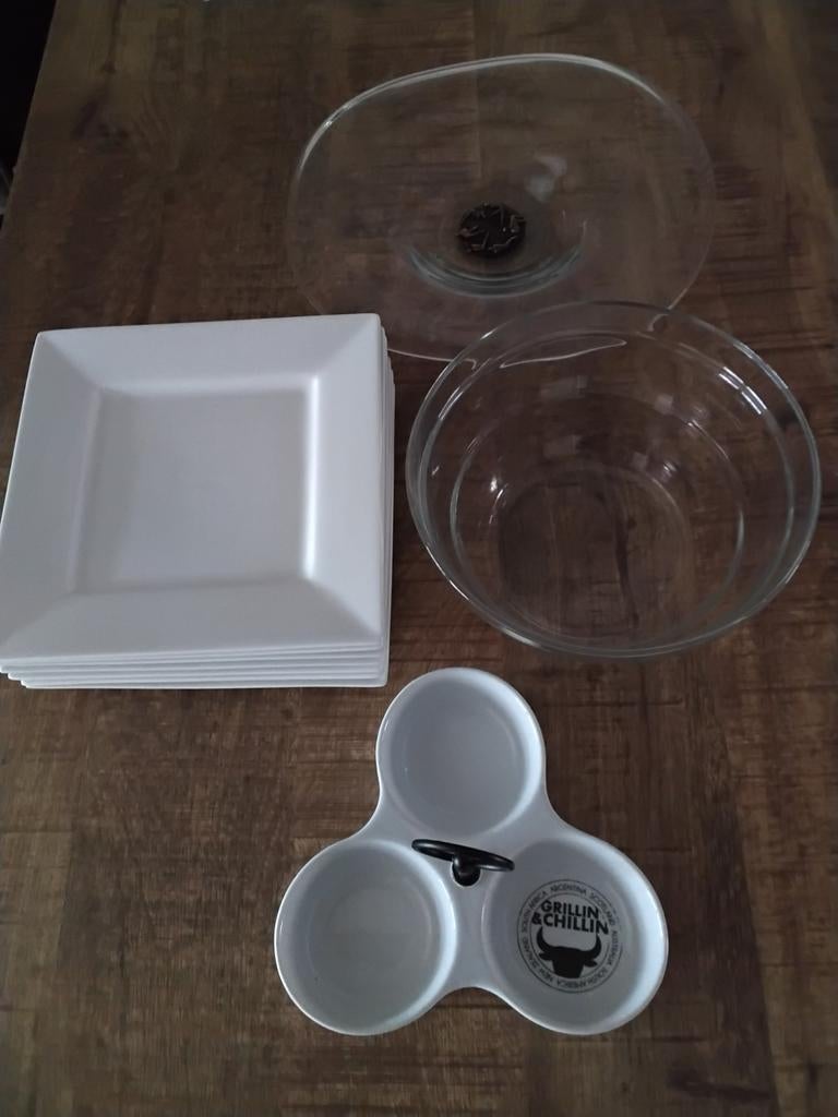 Diversen servies., Ophalen, Gebruikt, Glas, Overige stijlen