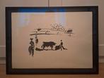 Prachtige litho van Picasso ingelijst, Ophalen of Verzenden