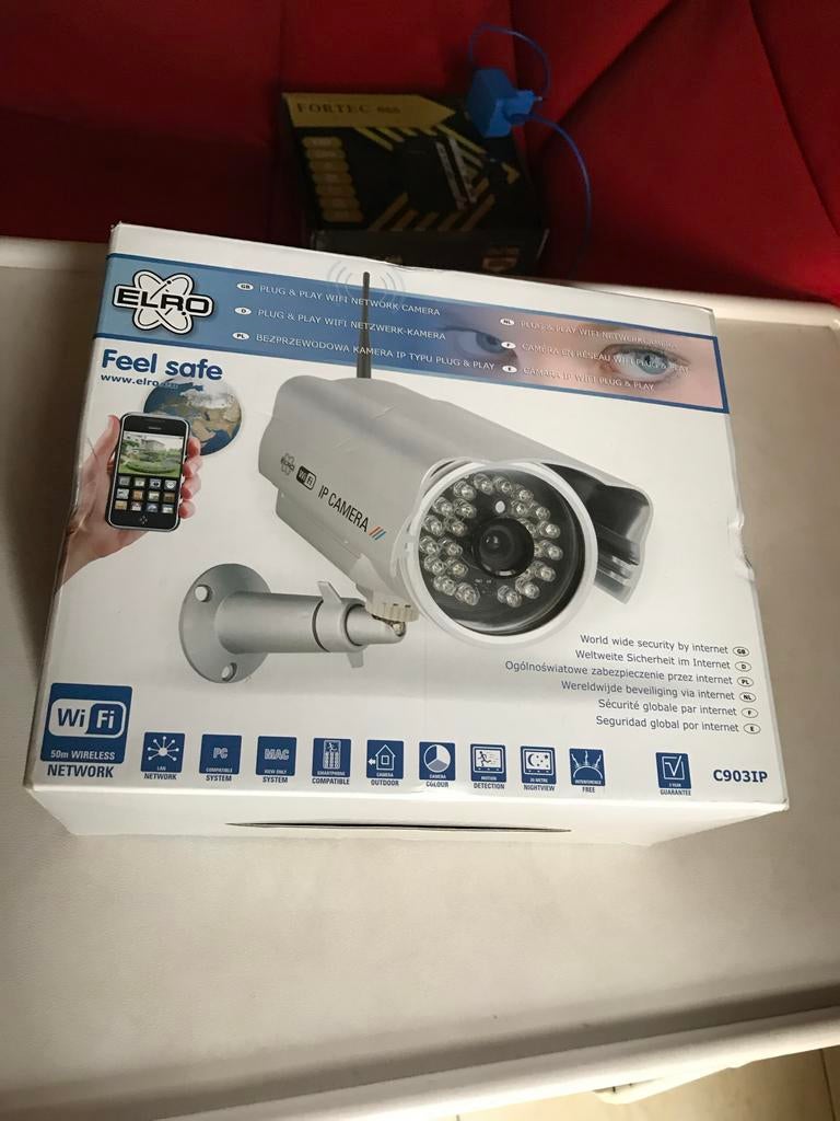 ELRO C903IP Plug & Play WiFi IP Buitencamera, Ophalen, Nieuw, Buitencamera