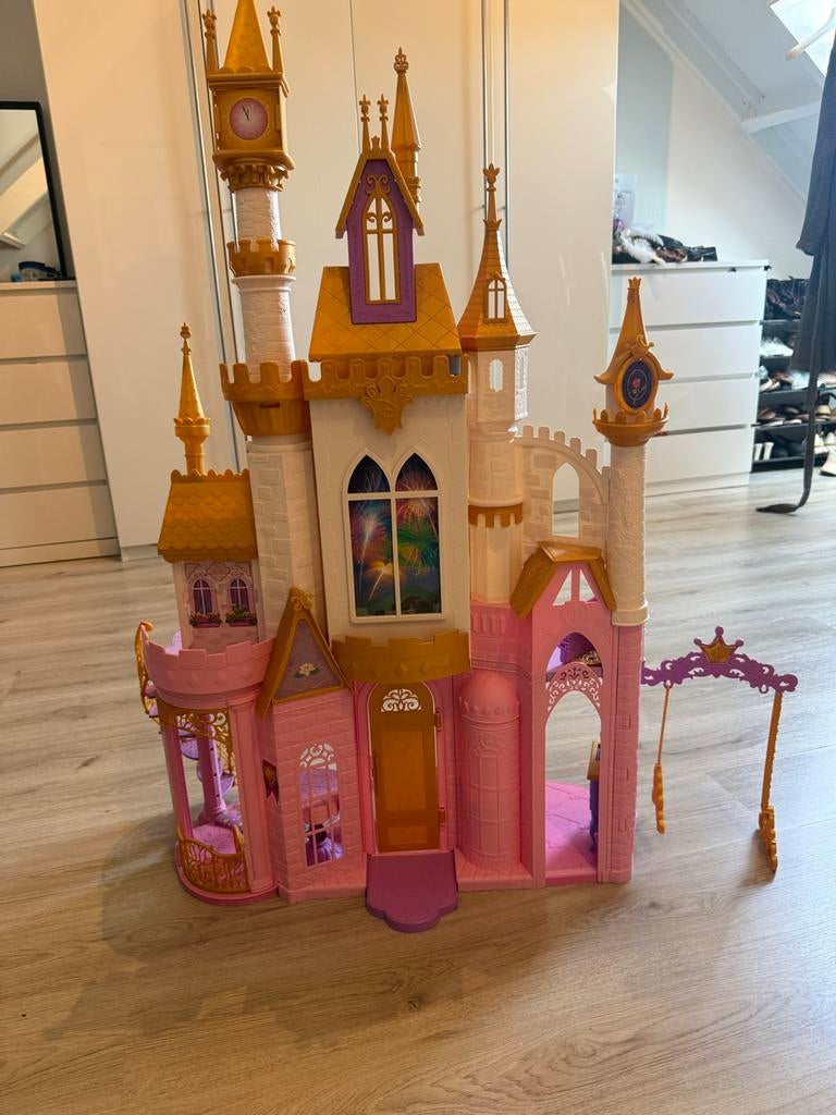 Disney kasteel, Ophalen, Gebruikt, Poppenhuis