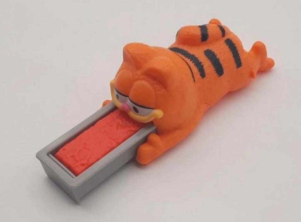 Lasagna Garfield figuur Burger King 2023, Verzamelen, Stripfiguren, Ophalen of Verzenden, Garfield, Zo goed als nieuw, Beeldje of Figuurtje