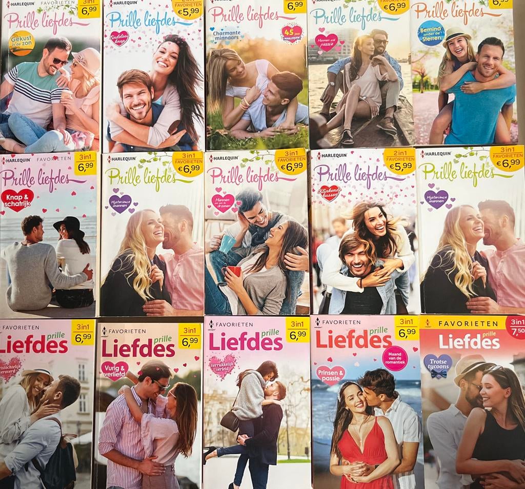 Harlequin Prille liefdes special, 43 verhalen, Boeken, Ophalen of Verzenden, Zo goed als nieuw, Nederland