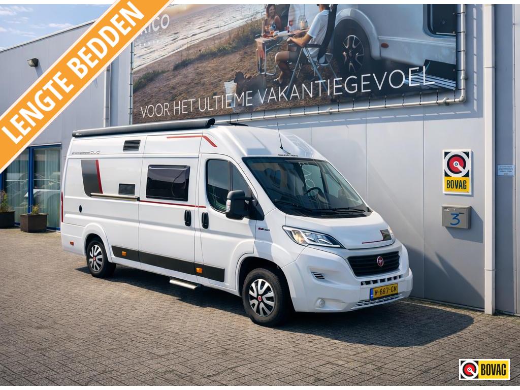 Roller Team Livingstone Duo 640 Lengte bedden / trekhaak, Caravans en Kamperen, Campers, Bedrijf, tot en met 2, Buscamper of Camperbus