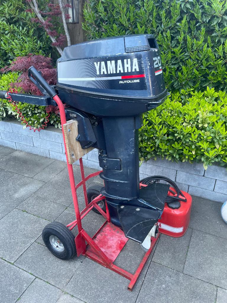 Yamaha 20 pk autolube, Ophalen, 10 tot 30 pk, Gebruikt, Buitenboordmotor