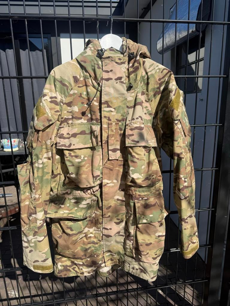 Smockjas Camouflage - Outdoor/Tactisch, Ophalen of Verzenden, Zo goed als nieuw, Maat 56/58 (XL), Overige kleuren