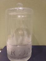 Riverdale voorraadpot van glas met deksel, Gebruikt, Overige kleuren, Ophalen of Verzenden, Glas