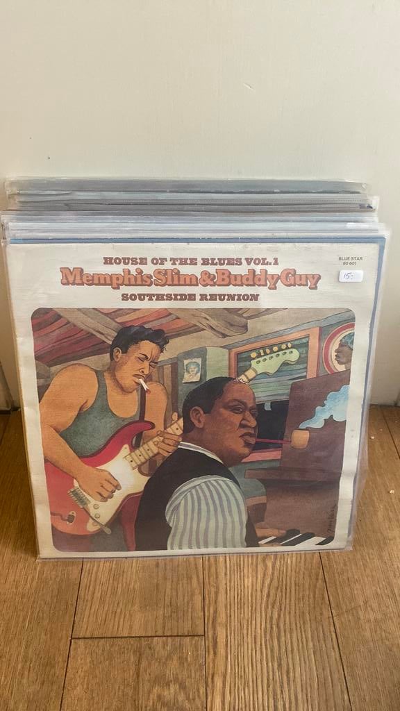 Lp memphis slim & buddy guy, southside reunion blues, Cd's en Dvd's, 1960 tot 1980, Overige formaten, Ophalen of Verzenden, Zo goed als nieuw