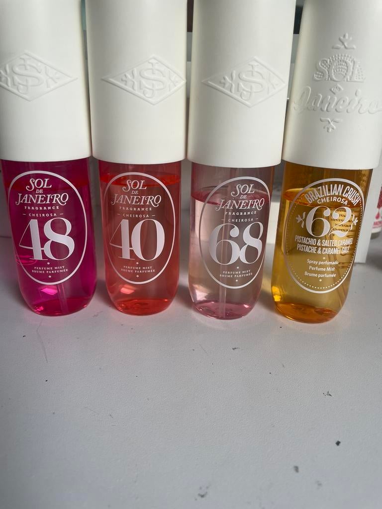 Sol de janeiro mists 4 flesjes, Sieraden, Tassen en Uiterlijk, Verzenden, Gebruikt