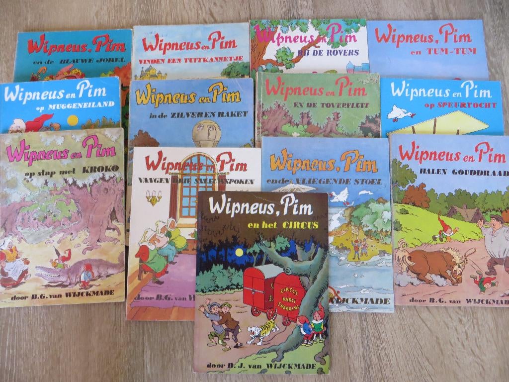 13x Wipneus en Pim, Boeken, Ophalen of Verzenden, Zo goed als nieuw, Fictie algemeen