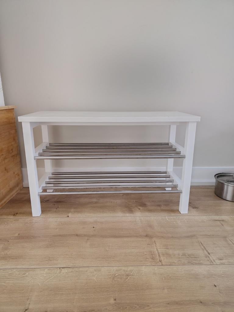 Ikea schoenenrek met bank, Ophalen, Gebruikt