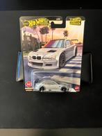 Hot Wheels Boulevard BMW M3 GTR - Silver -1:64 - Real Riders, Ophalen of Verzenden, Zo goed als nieuw, Auto