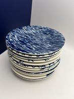 Royal doulton pacific blue - 12 gebaksbordjes, Ophalen, Zo goed als nieuw, Bord(en), Overige stijlen