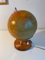 Oude wereldbol, globe van glas, Ophalen of Verzenden