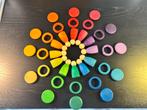 Nieuwe set Grapat regenboog loose parts, Ophalen of Verzenden, Nieuw, Bouwen