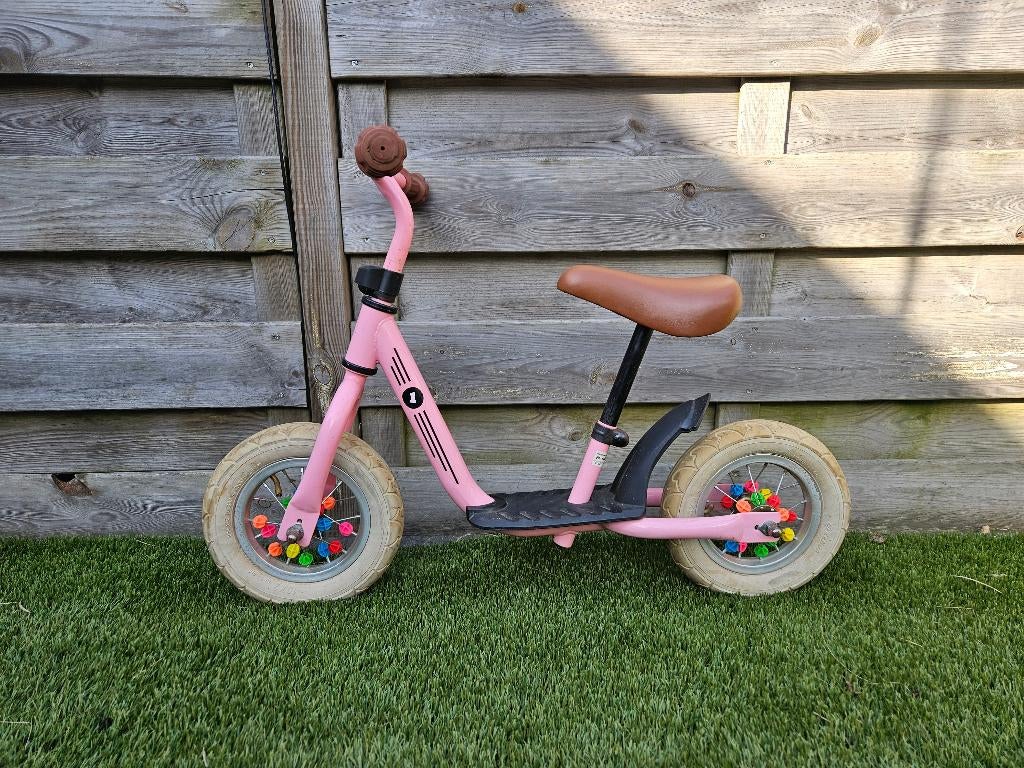 Loopfiets Starter retro (1× roze en 1x blauw), Ophalen, Gebruikt, Loopfiets