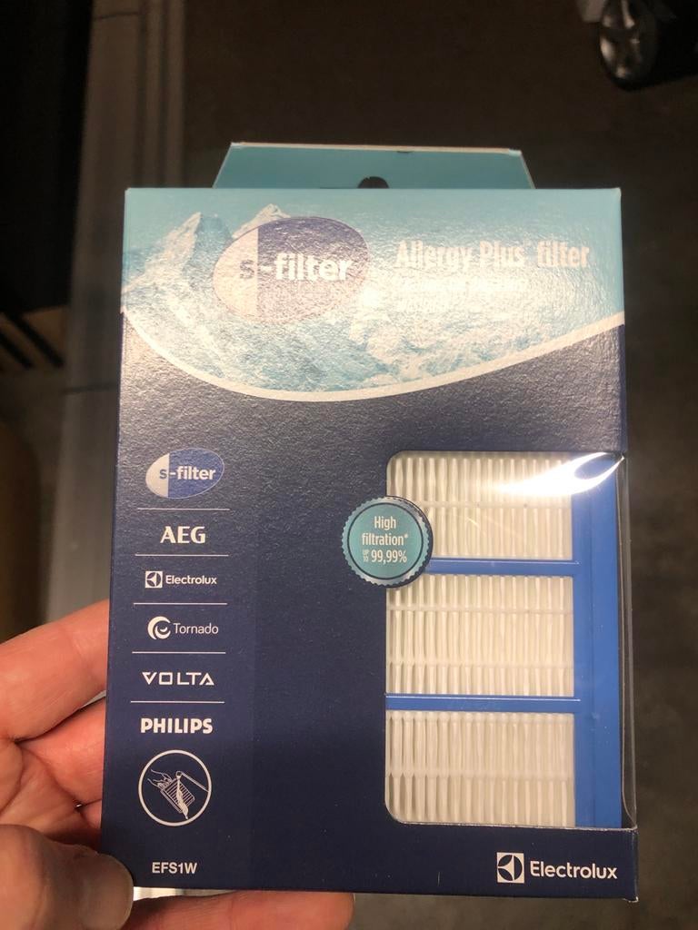 Electrolux s-filter Allergy Plus filter EFS1W, Ophalen of Verzenden, Nieuw