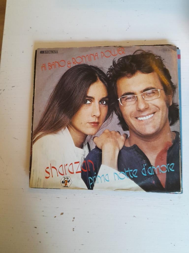 Al bano & romina power 7inch sharazan, Cd's en Dvd's, Ophalen of Verzenden, Zo goed als nieuw, Pop