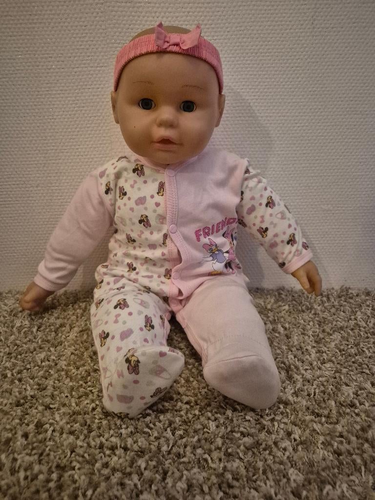 Slappe babypop, Kinderen en Baby's, Speelgoed | Poppen, Ophalen, Zo goed als nieuw, Babypop