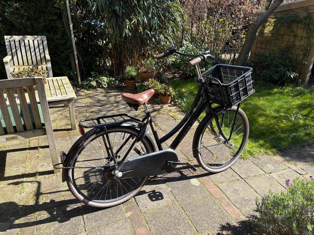 Cortina U4 Zwart 26 inch, Terugtraprem, Gebruikt, Versnellingen, Minder dan 47 cm