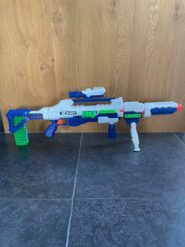 Nerf X-Shot Zuru, Ophalen of Verzenden, Zo goed als nieuw