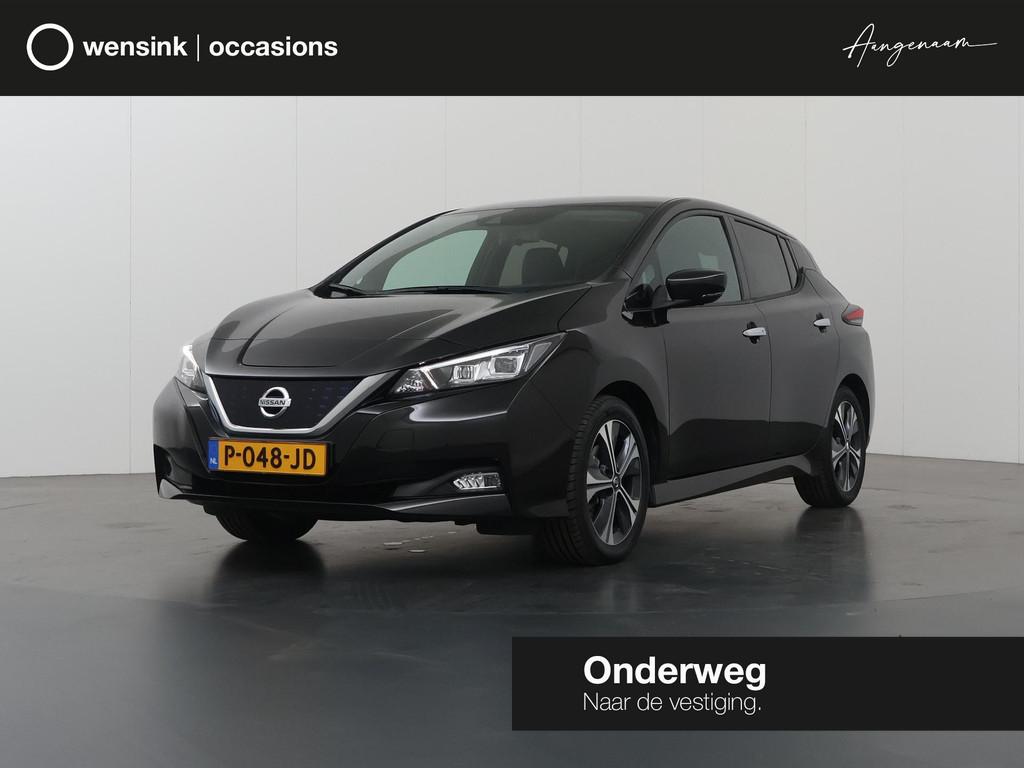Nissan LEAF Tekna 40 kWh | SOH 94,7% | Navigatie | Bose | Le, Auto's, Gebruikt, Zwart, Leder en Stof, Zwart