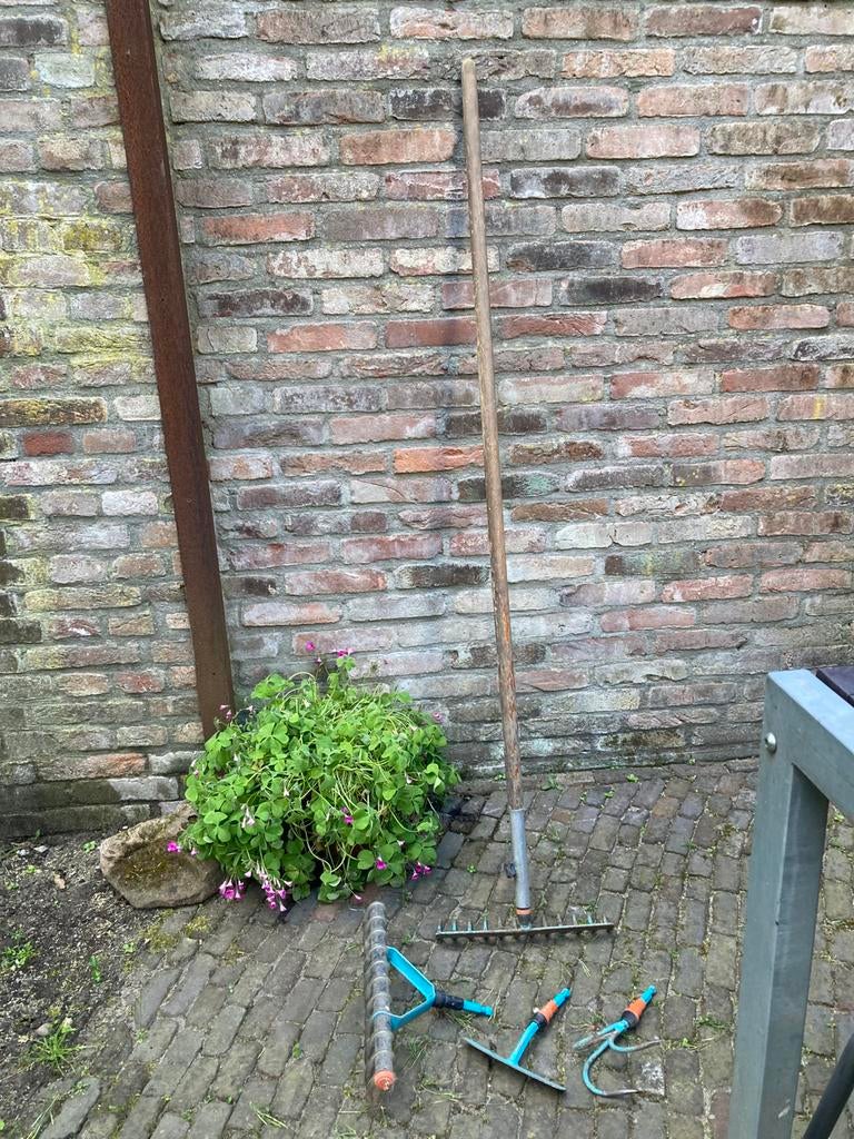 Gardena tuingereedschap 5 delig, Ophalen of Verzenden, Gebruikt