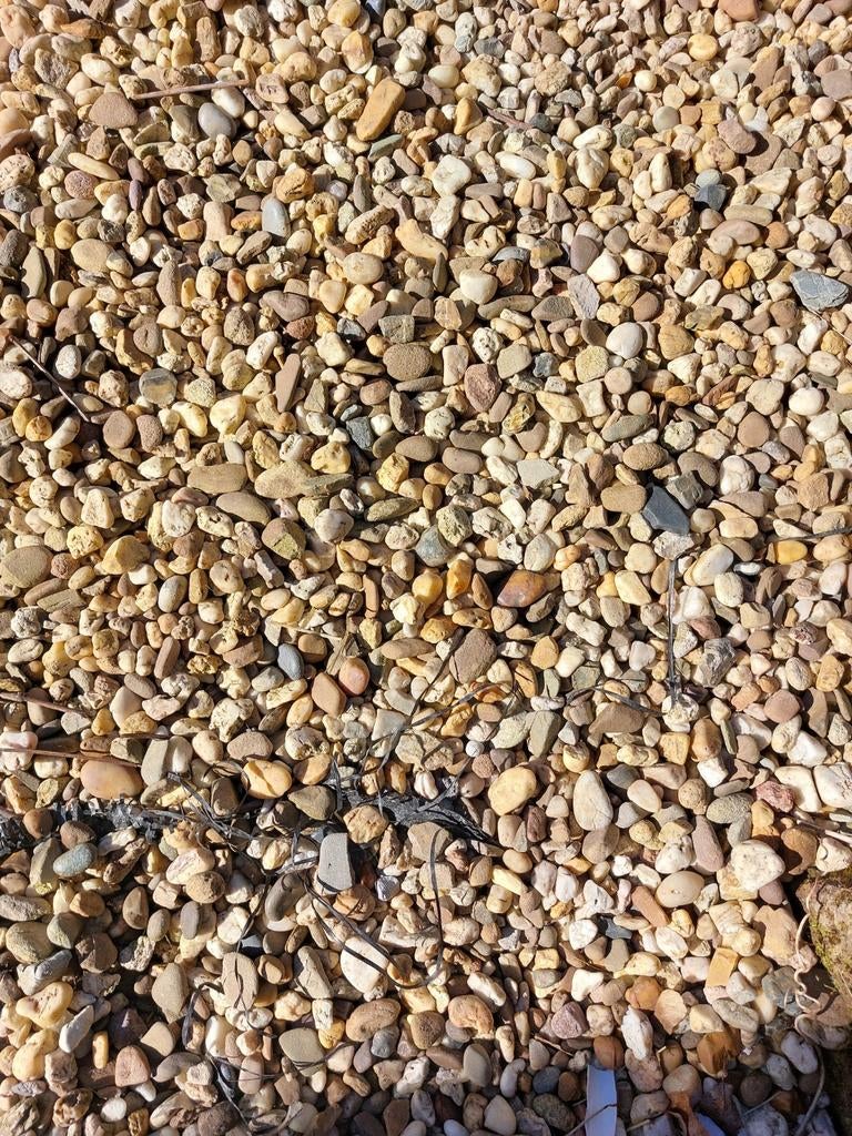 Grind/kiezels - gratis, Tuin en Terras, Grind, Keien en Split, Gebruikt, Ophalen