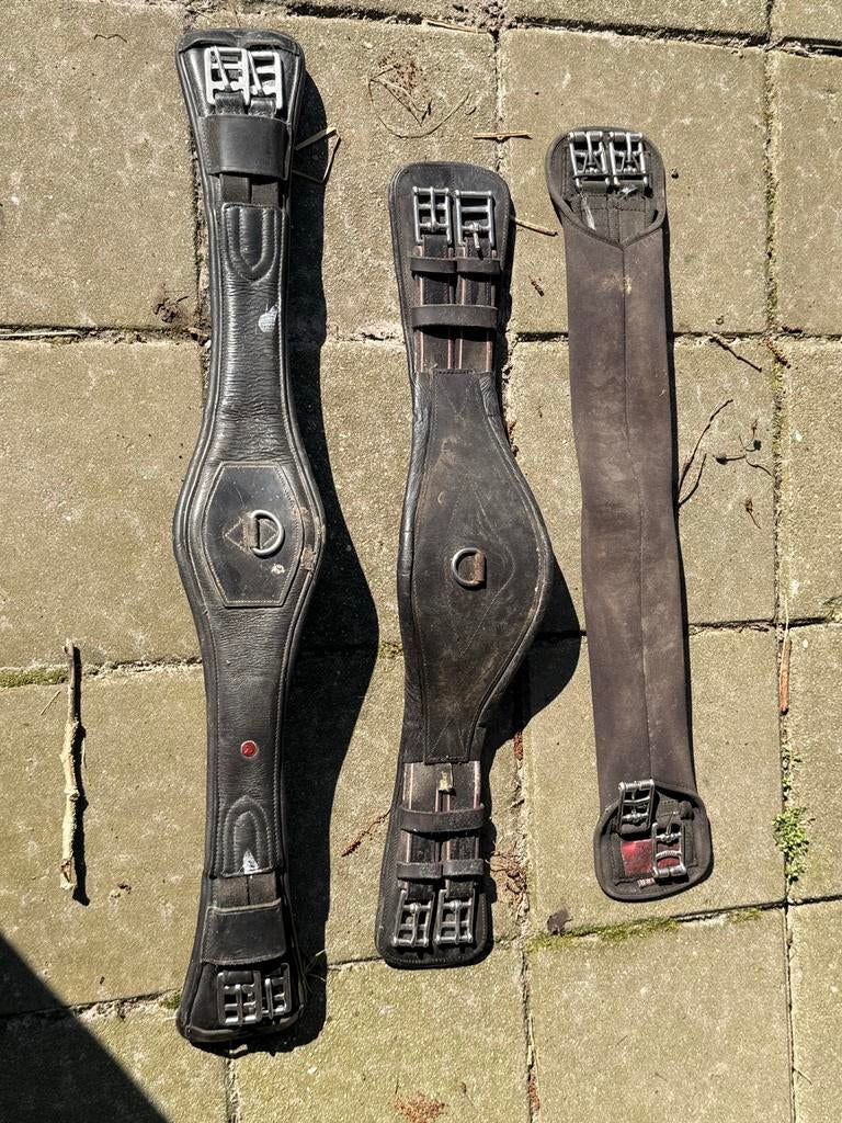 Heel veel paardenspullen Fijne leren dressuursingels, Dieren en Toebehoren, Ophalen, Gebruikt, Dressuur