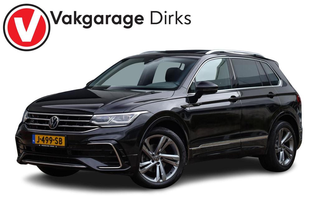 Volkswagen Tiguan 1.5 TSI 2x R-Line  Pano  IQ-light, 1441 kg, Stof, Euro 6, 4 cilinders