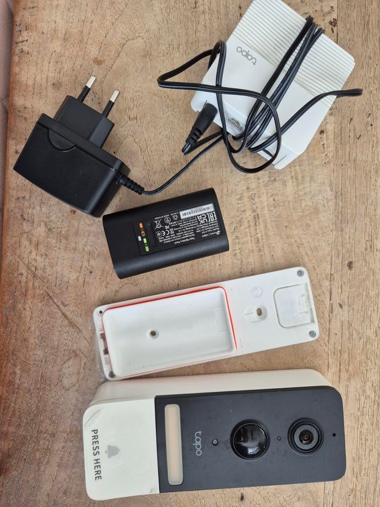 Tapo Slimme Video Deurbel met Camera en Batterij, Ophalen of Verzenden
