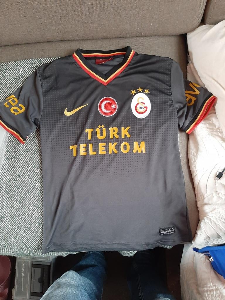 Galatasaray Thuisshirt Grijs - Maat M, Maat XS of kleiner, Ophalen of Verzenden, Zo goed als nieuw, Shirt
