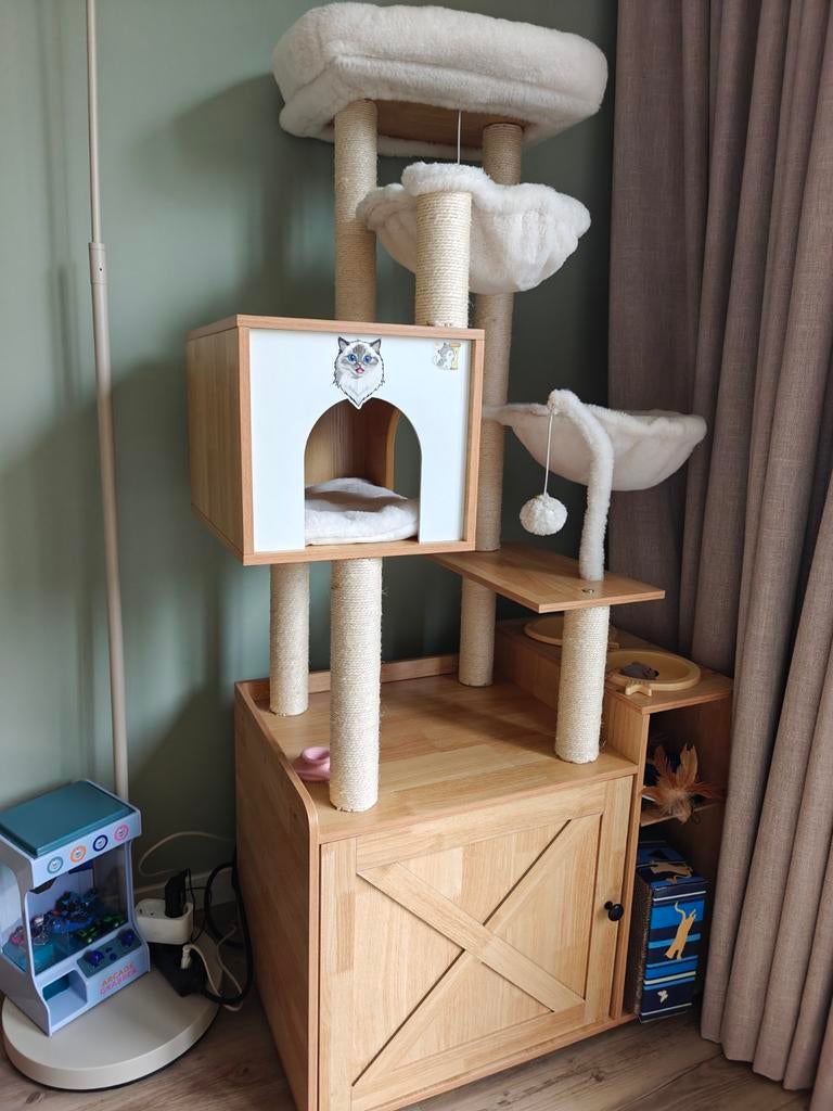 Luxe kattenkrabpaal / kattenmeubel, Dieren en Toebehoren, Krabmeubelen, Ophalen, Krabpaal