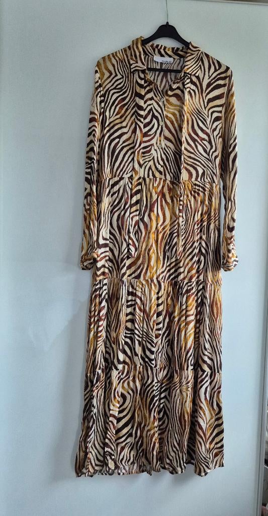 Lange jurk, Kleding | Dames, Sem per lei, Bruin, Maat 42/44 (L), Ophalen of Verzenden