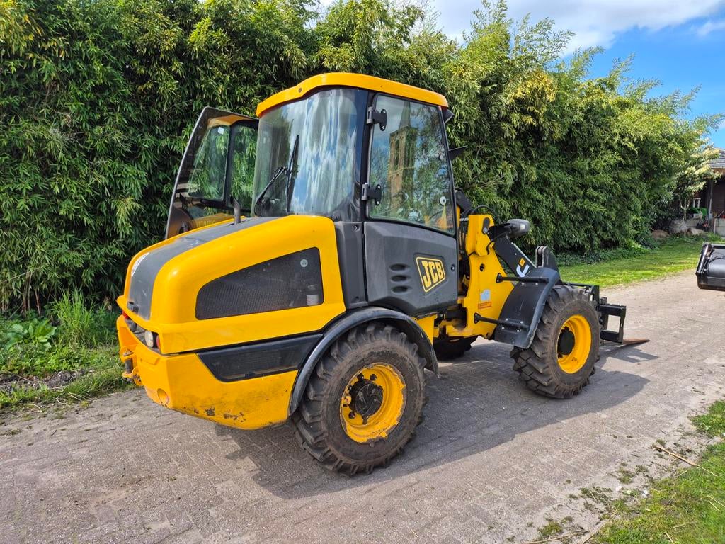 Shovel wiellader JCB 406, Ophalen, Wiellader of Shovel