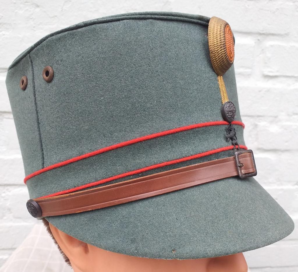 Nederlands Kepie Kepi kompleet Nederlandse van voor 1940, Ophalen of Verzenden, Landmacht, Nederland, Kleding of Schoenen