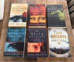 6x Dan Brown oa Da Vince Code-Oorsprong-Delta Deceptie, Ophalen of Verzenden, Zo goed als nieuw