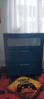 Ikea brimnes ladekast, Ophalen, Gebruikt, 50 tot 100 cm, Glas