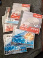 5 CD-R schijven - Imation en Philips (700MB/80 min), Ophalen of Verzenden, Nieuw, Cd, Imation, Philips