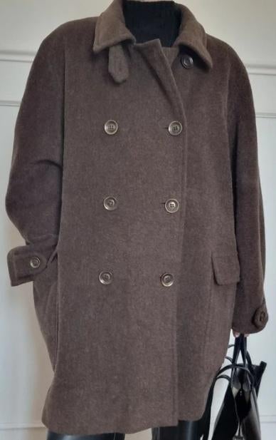 Marina Rinaldi jas 44/46, Ophalen of Verzenden, Nieuw, Maat 46/48 (XL) of groter, Bruin