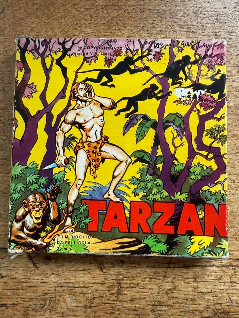 Tarzan, super 8 film no. 19 “ La Resa Dei Conti”, Ophalen of Verzenden, 1960 tot 1980, Overige typen