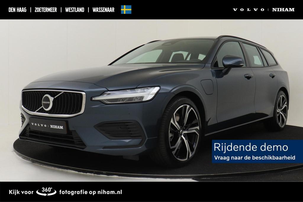 Volvo V60 T6 PLUG-IN HYBRID AWD ESSENTIAL EDITION -CLIMATE|1, Auto's, Volvo, Automaat, 12 maanden, Stof, Euro 6