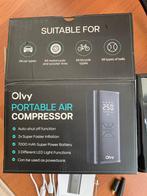 Olvy Draagbare Luchtcompressor - Auto, Motor, Fiets, Ballen, 10 bar of meer, Nieuw, Ophalen of Verzenden, Minder dan 200 liter/min
